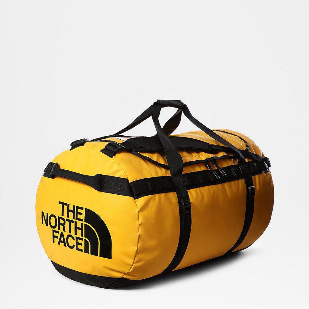 The North Face Base Camp - Extra Large Ανδρικα Τσάντα Duffel - Χρυσο Χρωμα / Μαυρα (JIGW47056)